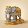 Elephant statue three-quarter product image