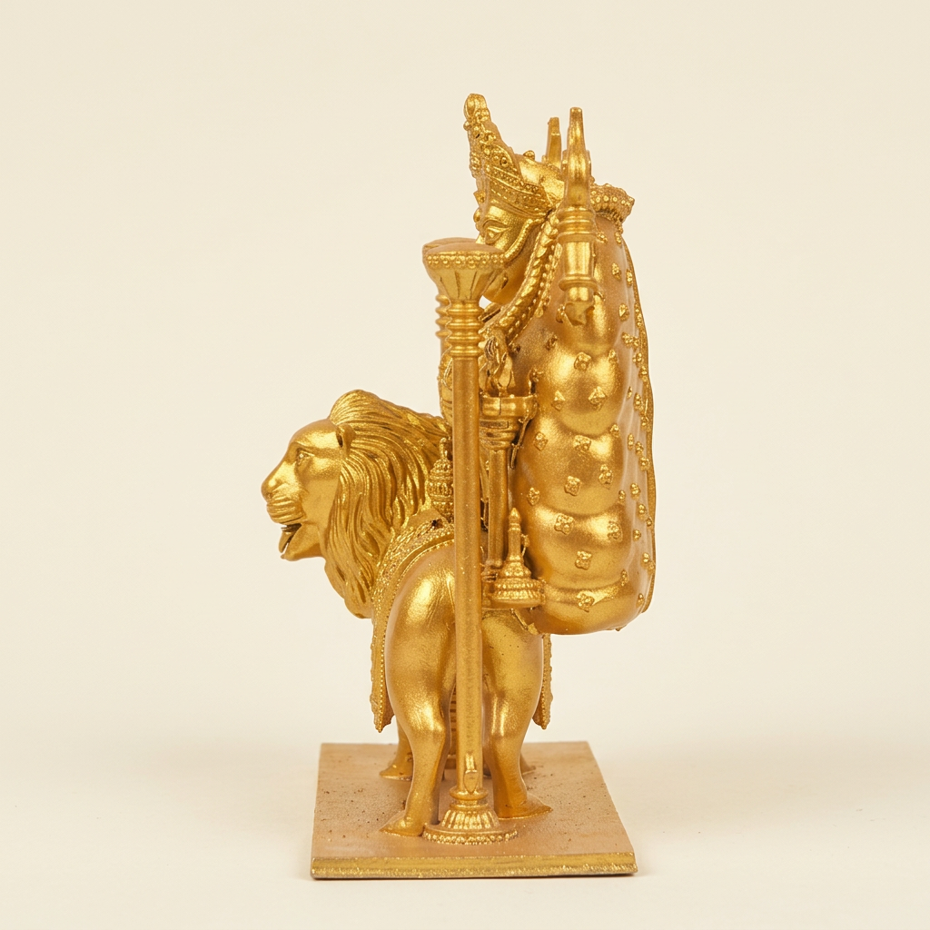 Gold statue opposite-side product image